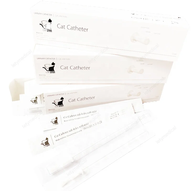 Cat Hero Cat Catheter Cathero Urine Catheter Cat Cather with Stylet