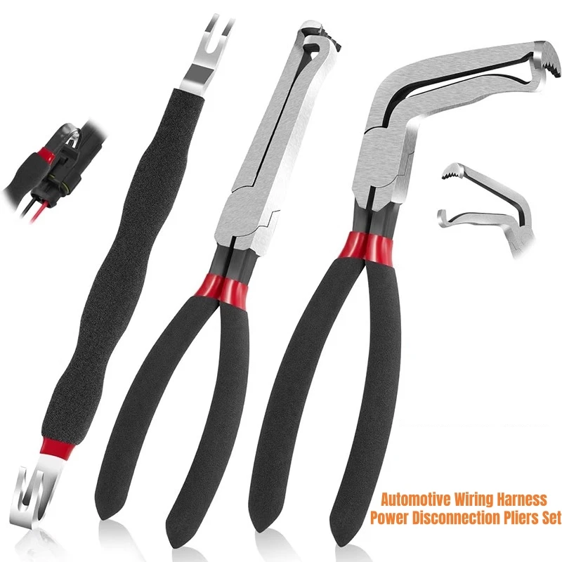 

Плоскогубцы для установки и удаления разъема автомобильного жгута проводов Компактный космический разъем/отключение жгута электрических проводов;