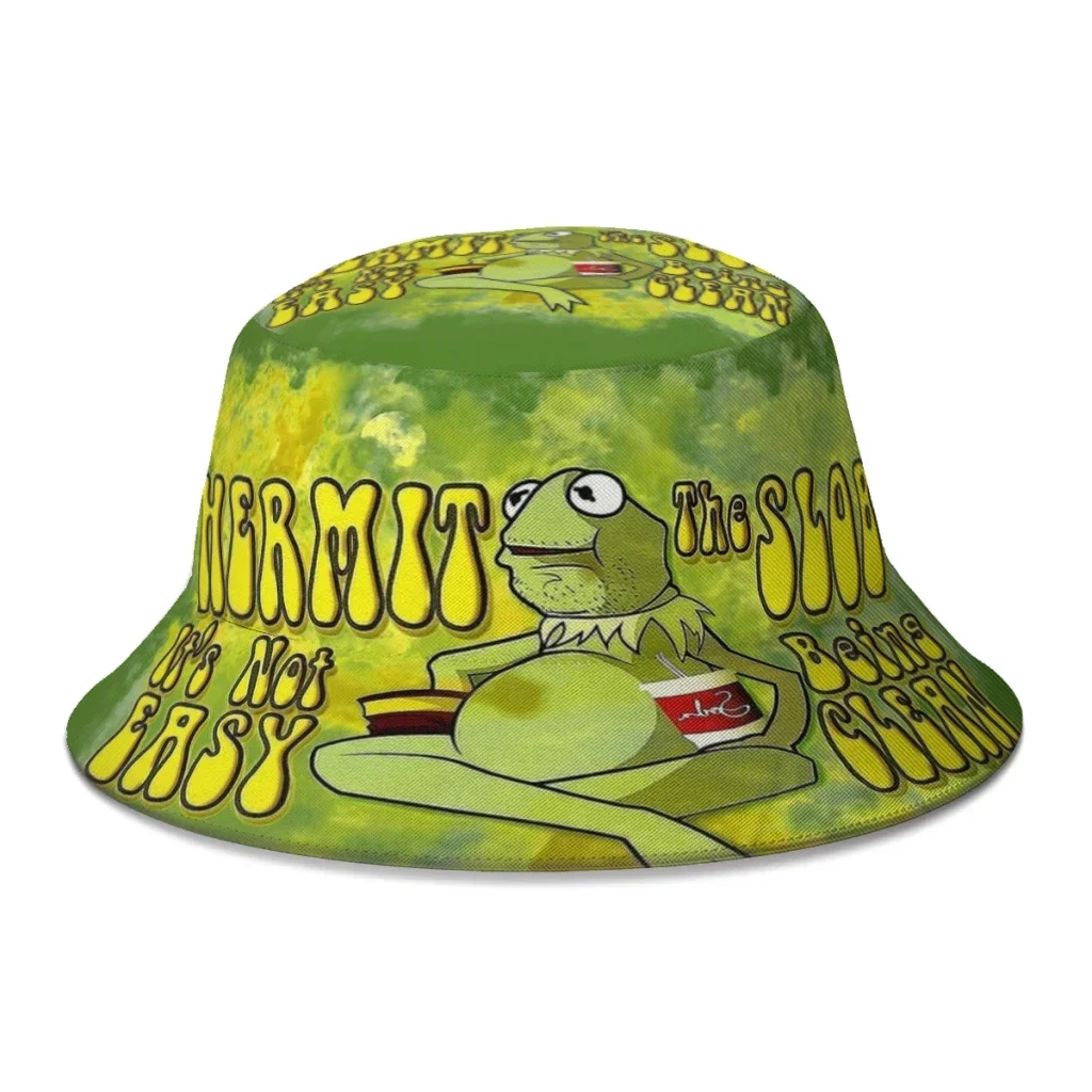 Fraggle Rock Hermit the Slob  Bucket Hat For Women Men Students Foldable Bob Fisherman Hats Panama Cap  Streetwear