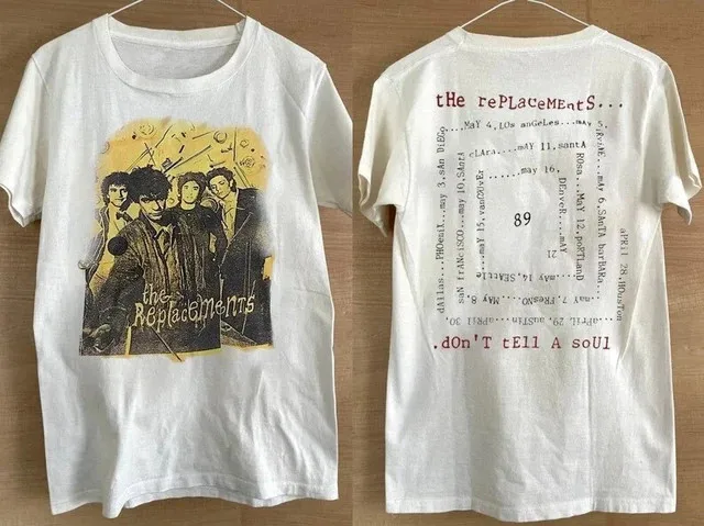 The Replacements Don't Tell a Soul Tour 1989 T-Shirt