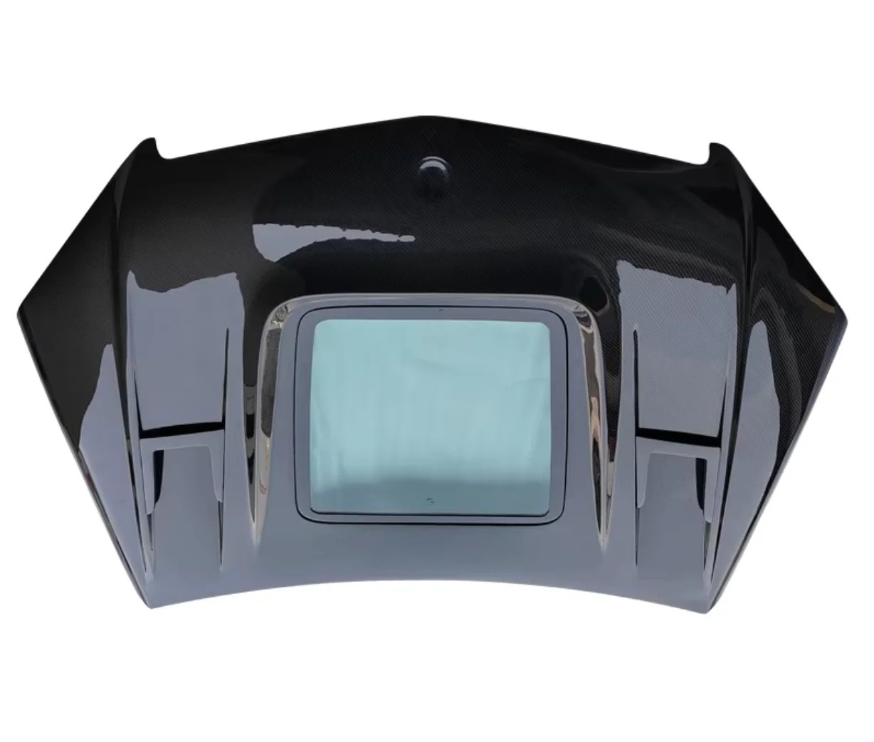 3K Twill Clear Carbon Fiber Front Hood W204 C-Class C63 Exterior Tuning Replacement PartsCar Parts And Car Kits view 3