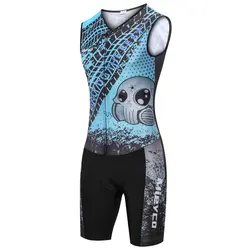 Small Squid Triathlon Jersey MTB Clothes Road Team Speed Suit One Piece Jumpsuit Skinsuit Ciclismo Cycling Mens Bicycle Body Set
