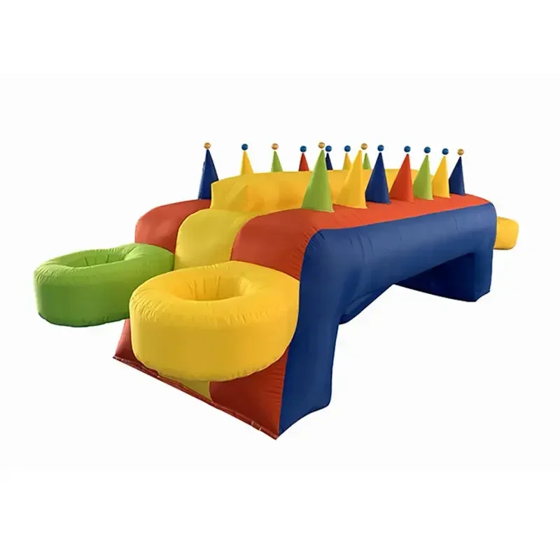 

Fun air Games air Ball Challenge Hoverball Race Challenging Inflatable Floating Ball Game With Balls Team Building Games