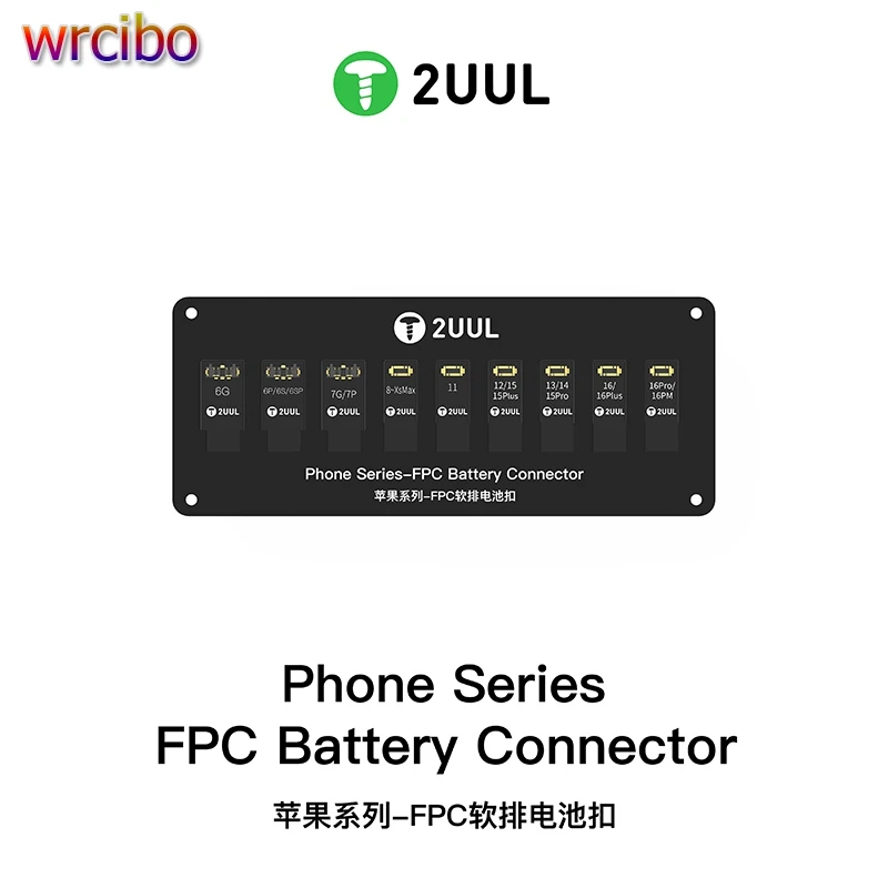 

2UUL BT03 Тестовый кабель питания постоянного тока, разъем для iPhone 6-16 Pro MAX, линия активации материнской платы, гибкий зажим FPC, мужская пряжка