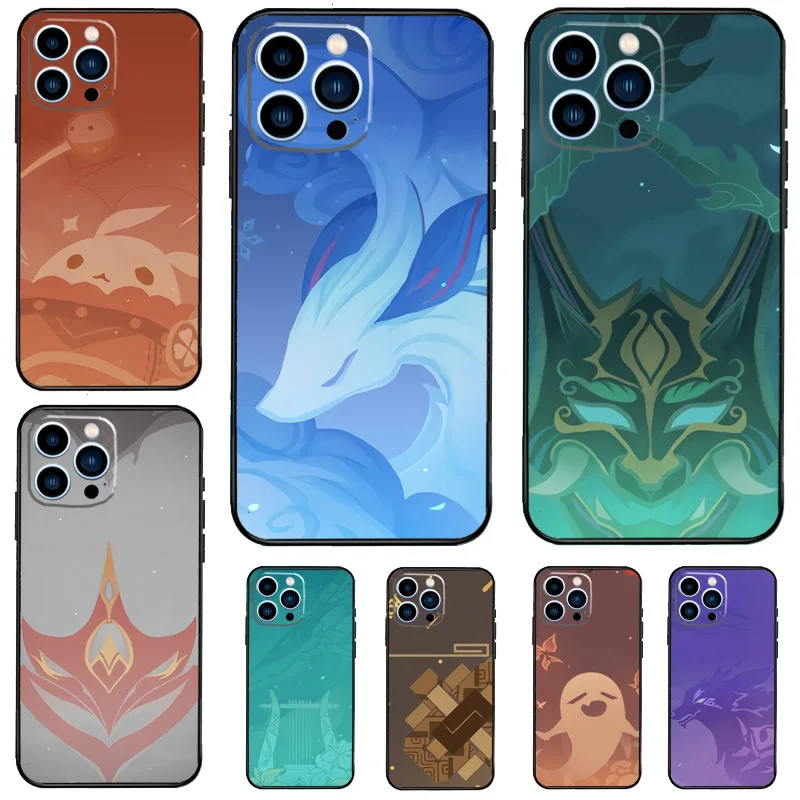 Genshin Impact Game Case For Samsung Galaxy M20 M33 M51 M31s M34 M54 M32 M52 M15 M13 M14 M16 M36 M56 M53 M35 M55