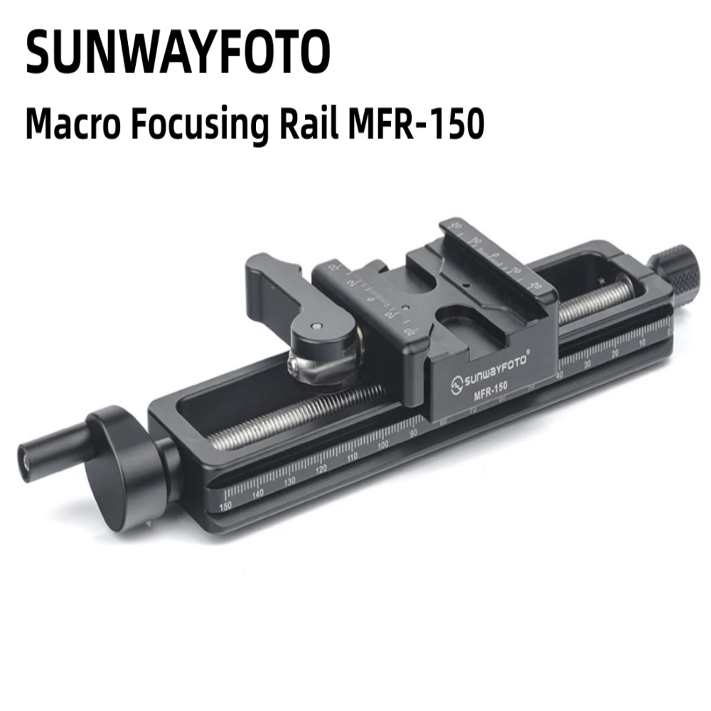 

SunwayFoto MFR-150 макро фокусировочная направляющая, грузоподъемность 15 фунтов