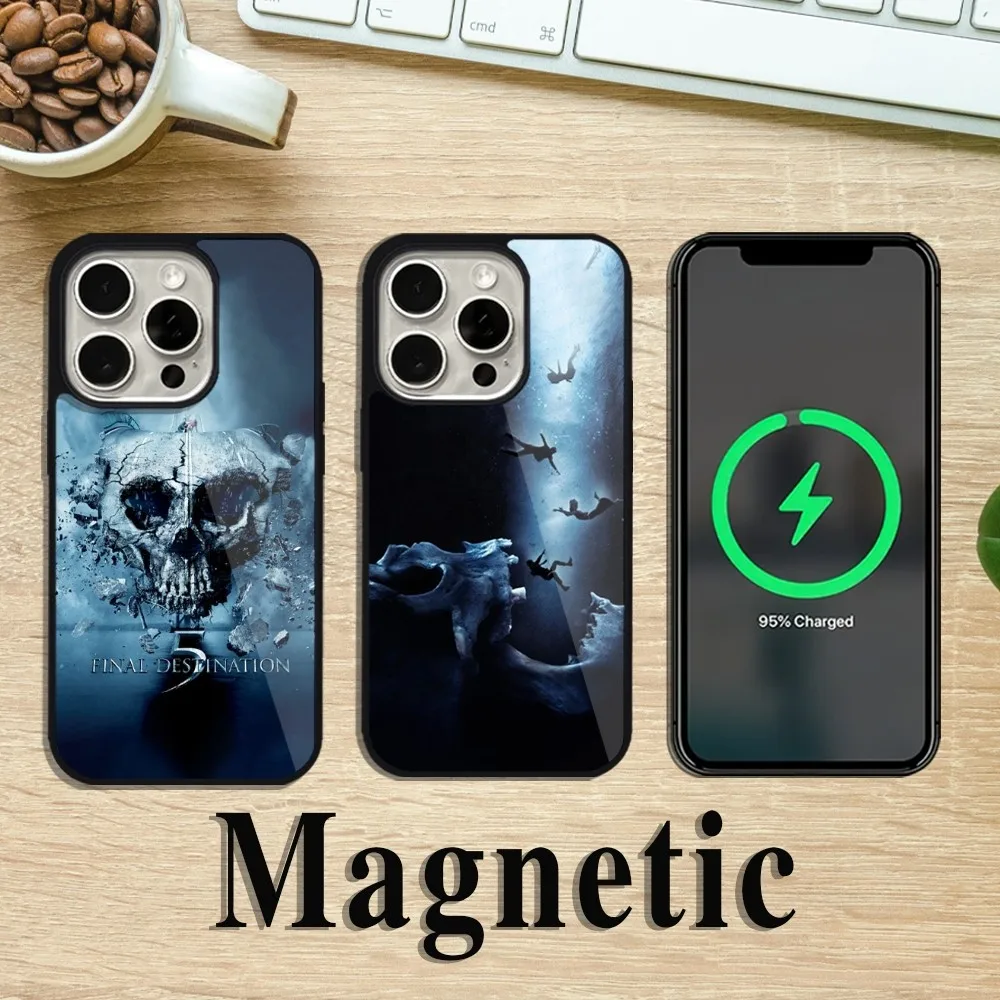 Final Movie D-Destinations  B-Bloodlines Phone Case For iPhone 11 12 13 14 15 Pro Max Plus Magsafe Magnetic Wireless Charging