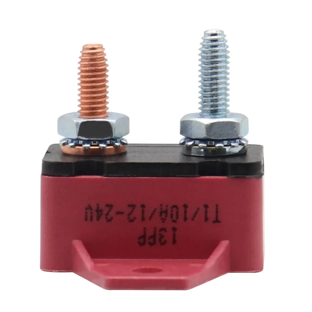 Car Circuit Breaker Overload Protector 5A 10A 15A 20A 25A 30A 40A 50A For Truck Bus Ship RV Motor Electrical Equipment