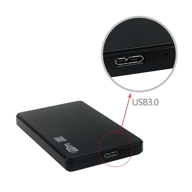 2.5 インチ HDD SSD ケース USB 3.0 から SATA ハードディスクボックス 5Gbps SD ディスクケース HDD 外付けハードドライブエンクロージャノートブックデスクトップ PC 用