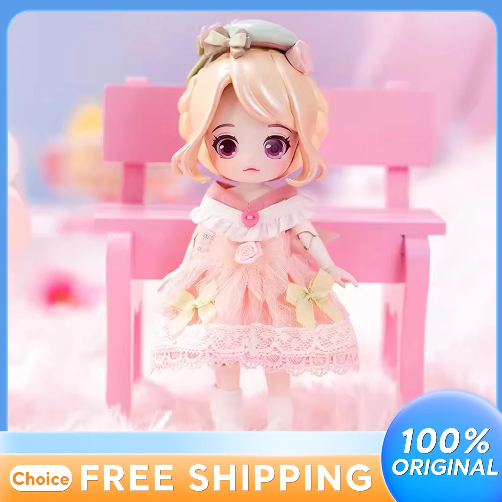 

KOKOYA BJD подвижная фигурка куклы, модная слепая коробка, миниатюрный коллекционный орнамент, серия Dream Song для игрушки кукольного домика