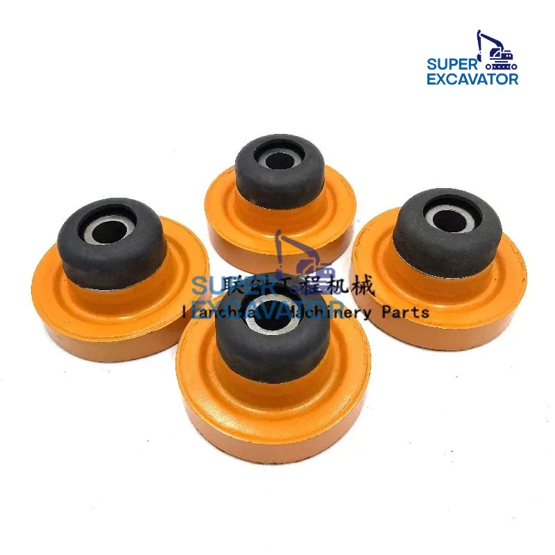 For Yuchai YC85-7 YC130-7 Engine Machine rubber feet buffer rubber Machine foot pad damping rubber excavator Parts