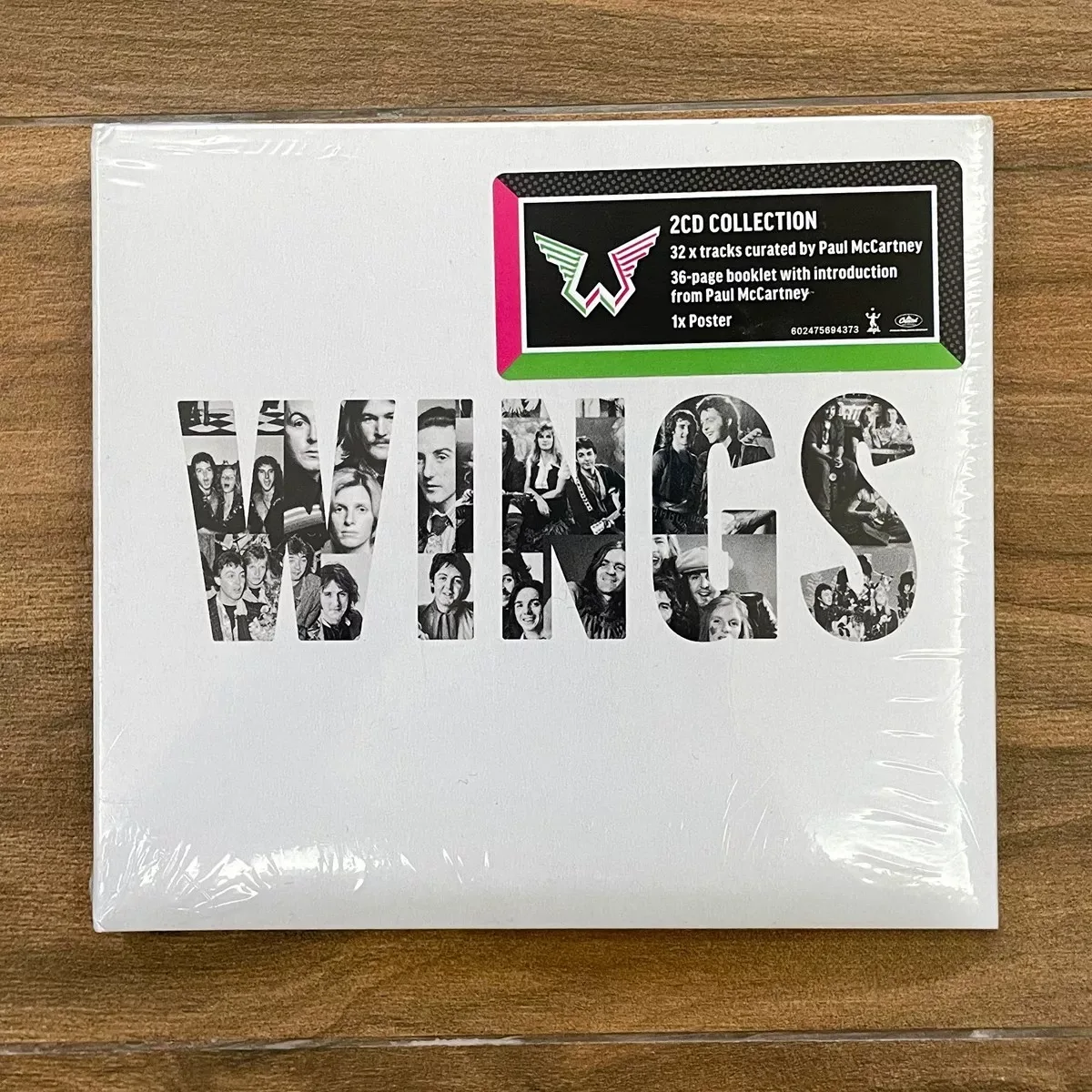 Colección de 2CD de Paul McCartney Wings, Álbum de Música Clásica de Rock y Pop