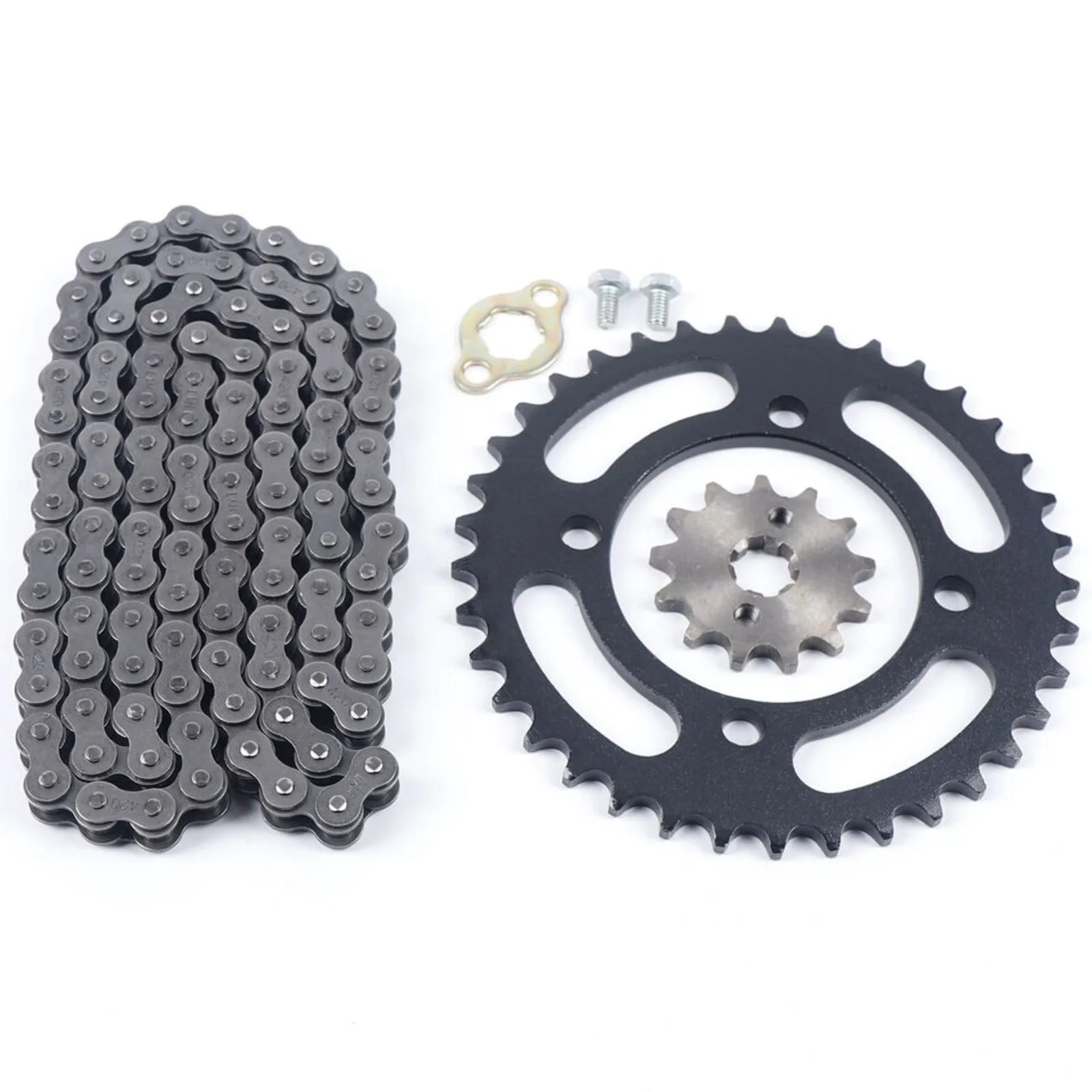 37T 420 Rear Chain Sprocket Set Front Engine Sprockets for ATV Coolster Dirt Bike Go Kart Motorcycle Accessories Universal