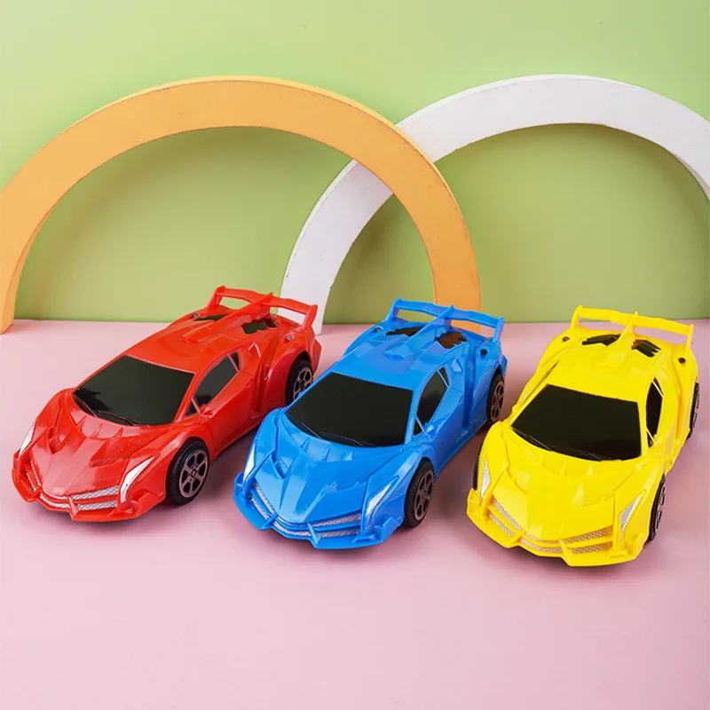 1Pcs Kids Toys Inertia Simulation Sports Car Toys Boys Bull Back Car Ornament Fun Holiday Christmas Birthday Party Small Gift