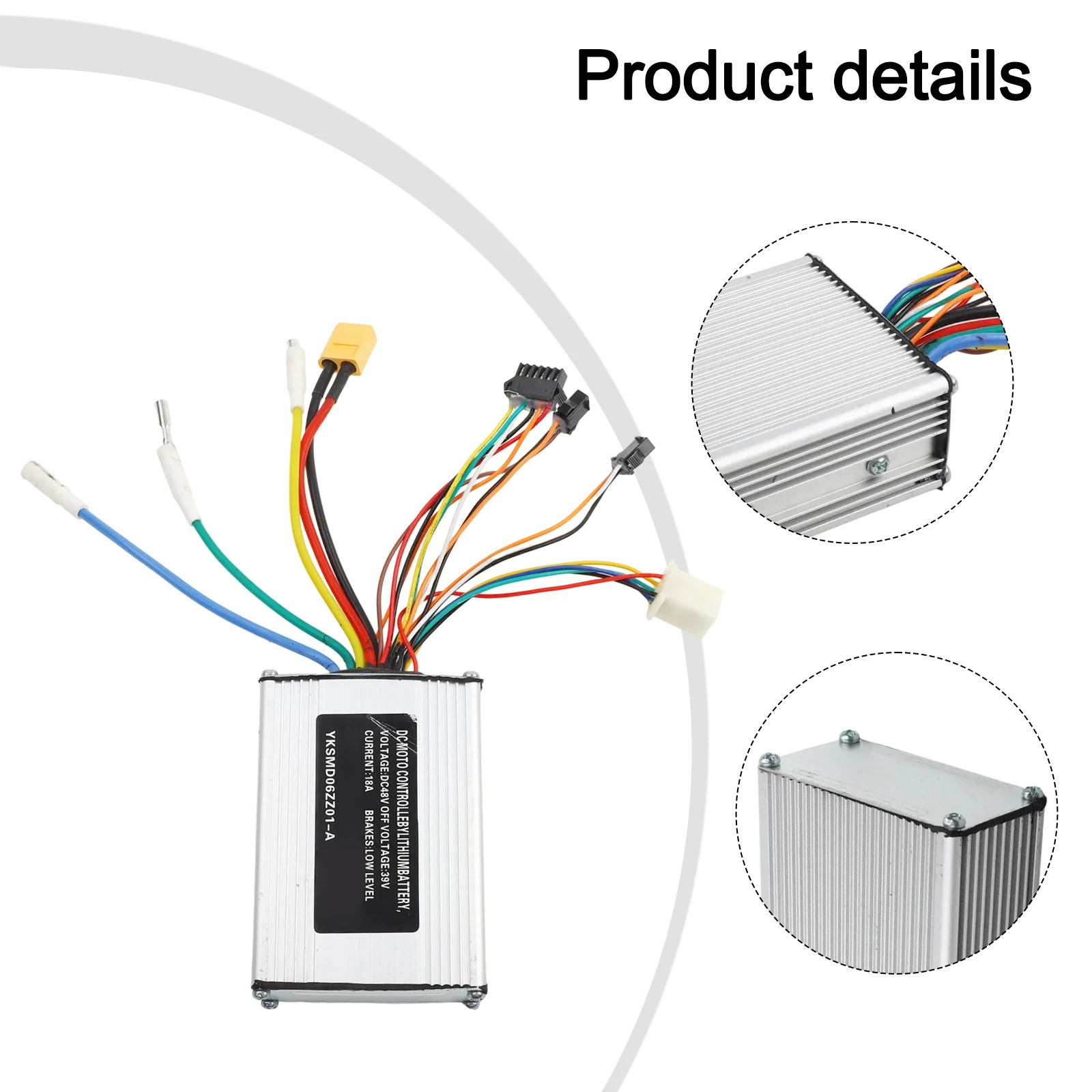 

For Hitway H5 Electric Scooter Electric Scooter Controller Scooter Repair White Wear Resistant Scooter Part Easy To Replace