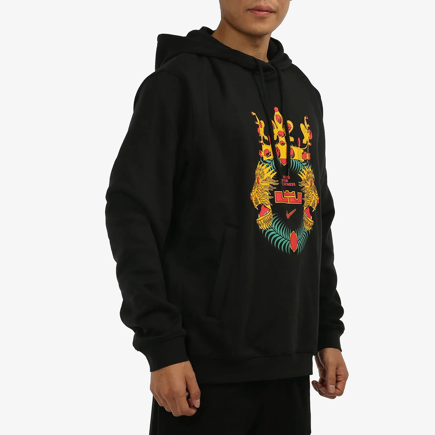 Nike genuine casual men's fashionable and trendy sports hoodie pullover DA6712-010