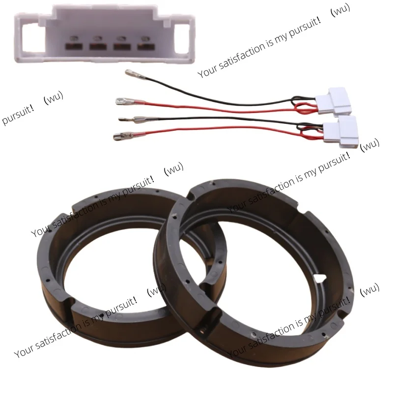 6.5“ Car Speaker Adapter Gasket Ring with Wire Combo for VW Passat 1998-2016 VW Jetta 1999