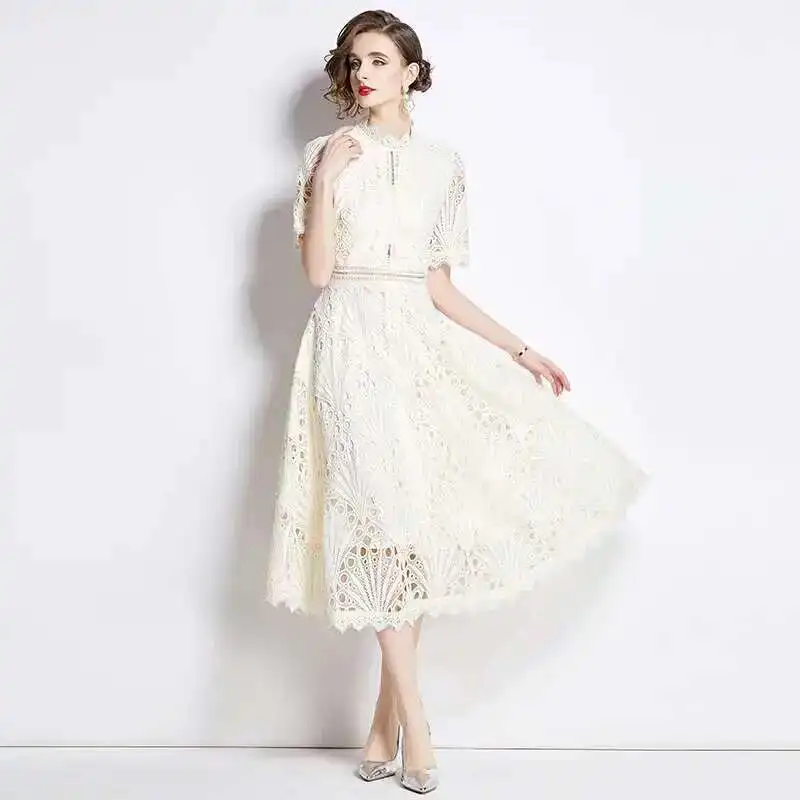 white christmas dresses ADELINE DRESS main image 1