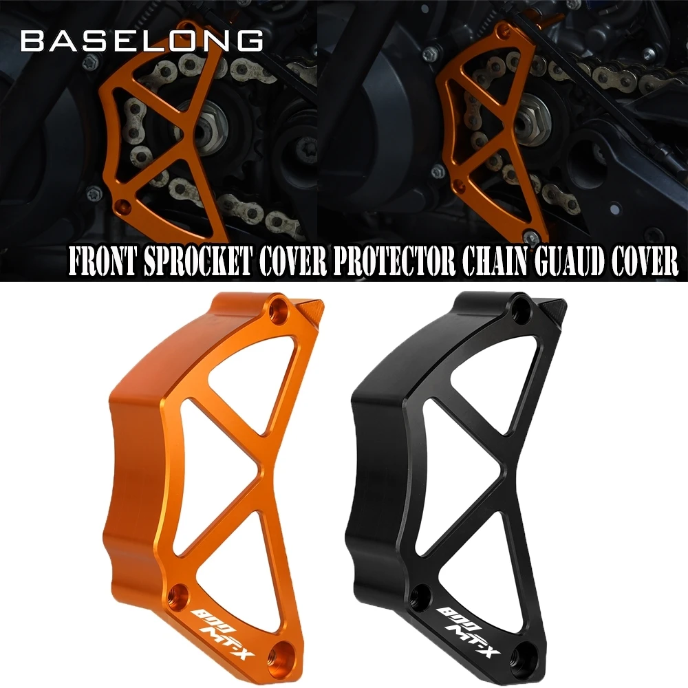 For CFMOTO CF MOTO 800MT-X MTX800 MT-X 800 2024 2025 2026 800MTX Front Sprocket Cover Motorcycles Parts Chain Guard Protector