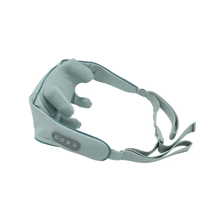 

2025 Electric Shoulder and Neck Massager Trapezius Cervical Massage Instrument Household Kneading Clip Hot Compress Neck Massage