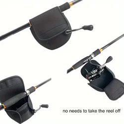 1pc/2pcs Spinning Fishing Reel Bag Neoprene Reel Protective Case Cover Outdoor Fishing Bag
