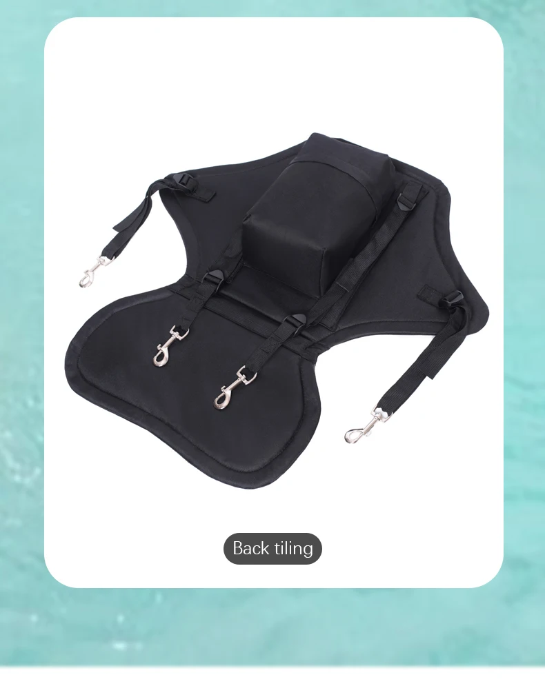 Sup Surfboard Kanu Rafting Boot Kajak Sitzkissen Rückenlehne Outdoor Bootzubehör mit Aufbewahrungstasche Sitz – Detail 13