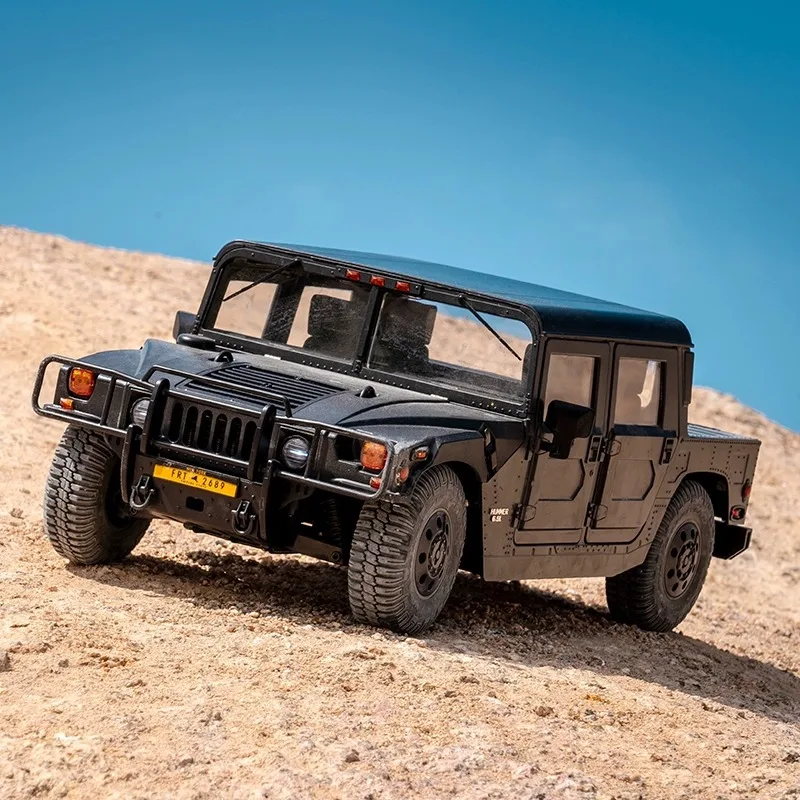 Fms 1/12 Hummer H1 Rc Car Simulation 4WD Variable Speed Off-Road Climbing Vehicle Model Boy's Electric Toy Collection Gift