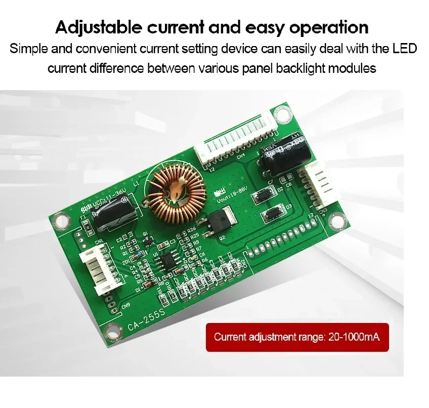 

10-48 Inch LED LCD TV Backlight Constant Current Board CA-255 Universal Boost Driver Inverter Board Step Up Power Module