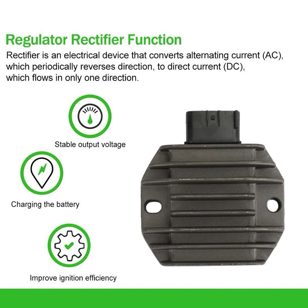 

Motorcycle Parts 32800-38F10 Voltage Regulator Rectifier for Suzuki Eiger 400/Kingquad 400 450 500 700 750/Vinson 500