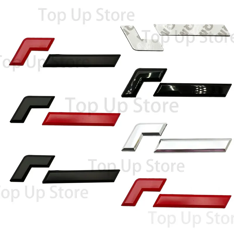 3D Metal R Logo, VWR (Racingline) Compatible With Golf 8th Generation GTI Car Decoration Sticker Decal