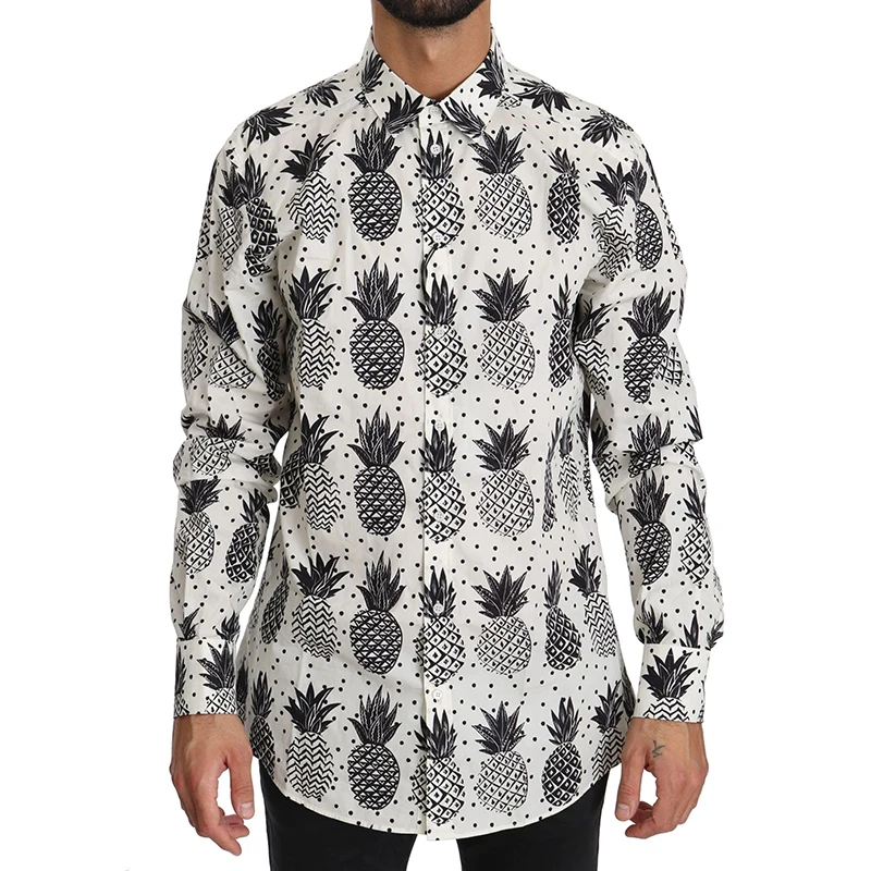 

Mens Summer Shirt Shirts Printed Clothing Men Man Clothes Hawaiian Men's Social Fashion Long Sleeve Adult Male Luxury Original