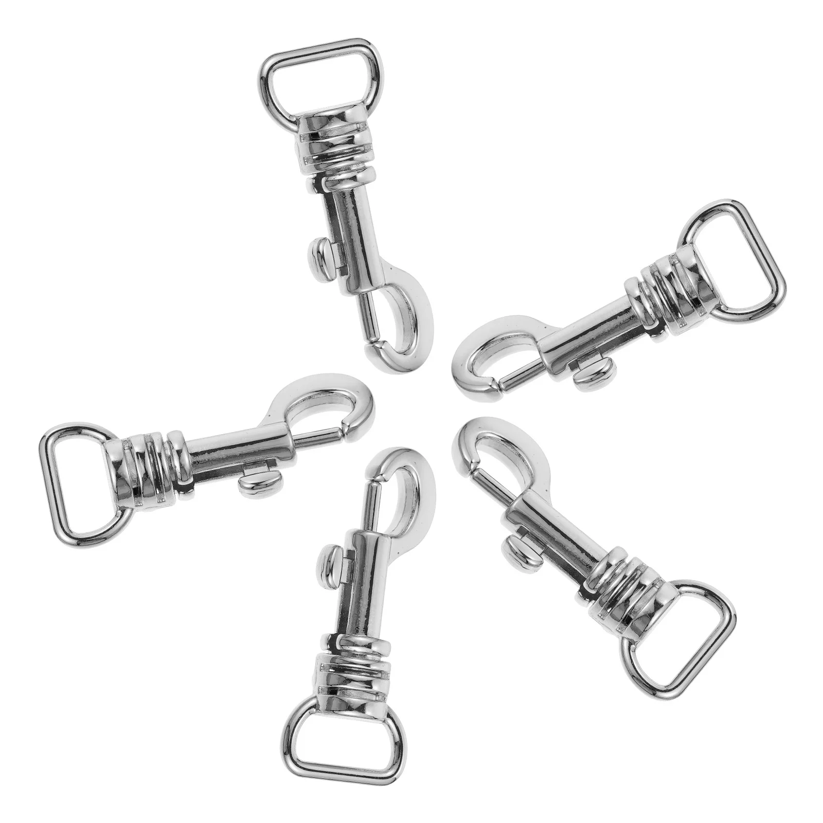 

5pcs Metal Buckles Durable Replacement Buckle For Shoulder Tote Crossbody Bag Diy Craft Projects Bag Accessories