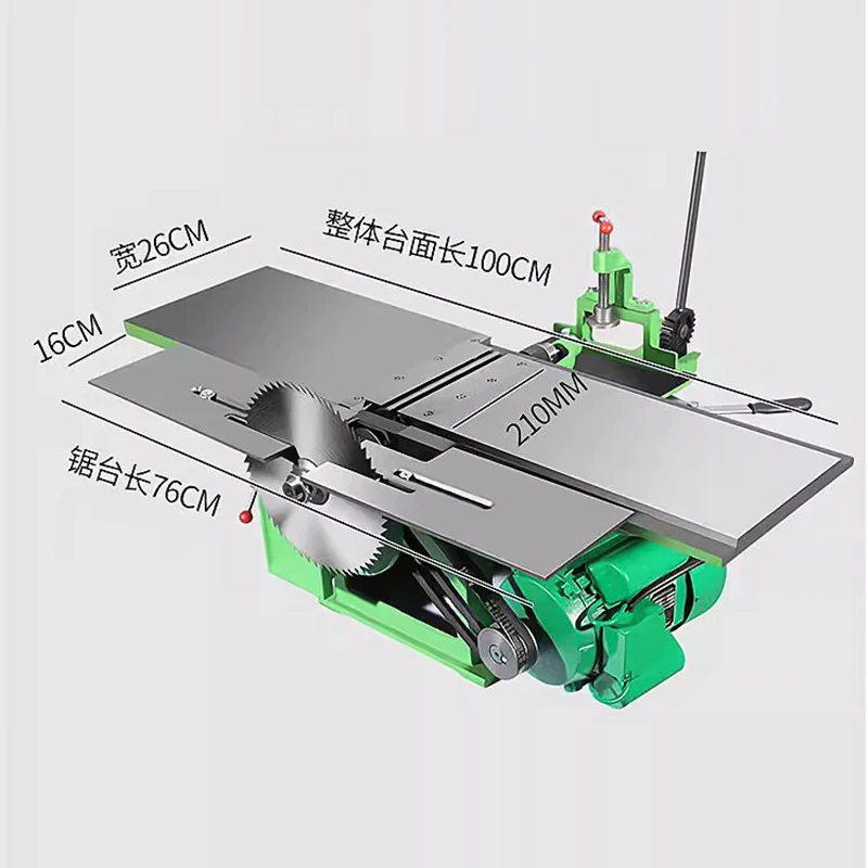 220V 150 type Multifunctional woodworking electric planer, household small wood planer, electric planer machine