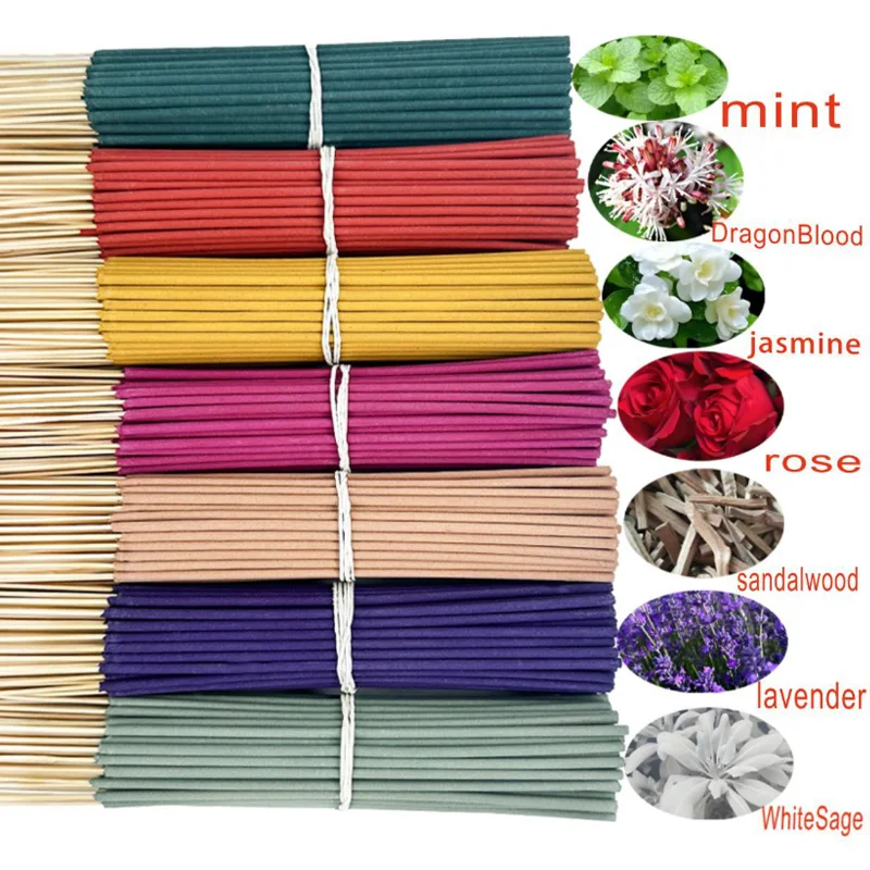 Aromatic Wood Sticks, Ideal for yoga, meditation & Spa Ambiance, Blended with Lavender, Sandalwood and Vanilla Enduring Fragranc