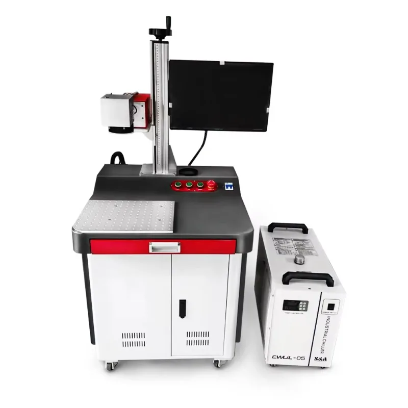 3 واط 5 واط 10 واط الأشعة فوق البنفسجية سطح المكتب غير المعادن سطح شعار آلة النقش بالليزر للزجاج البلاستيك