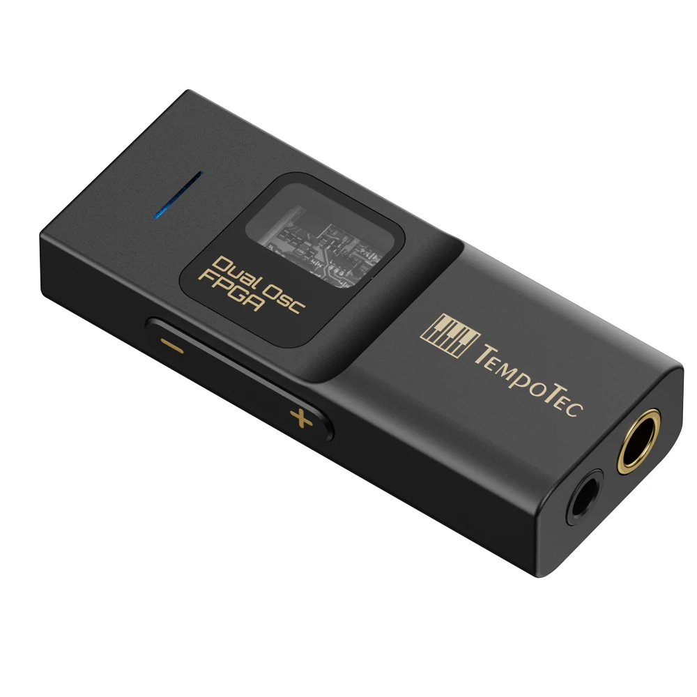 Tempotec Sonata Bhd Pro USB-C คู่เครื่องขยายเสียงหูฟัง DAC 4.4mm + 3.5MM PCM384kHz,DSD256,MQA8X, Tidal สำหรับ iPhone,Android,MacOS, Win