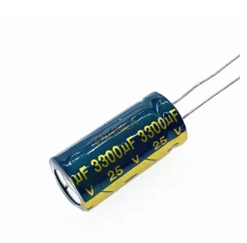 10pcs/lot 25V 3300UF Low ESR/Impedance High Frequency Aluminum Electrolytic Capacitor Size 13*25 3300UF25V 20%