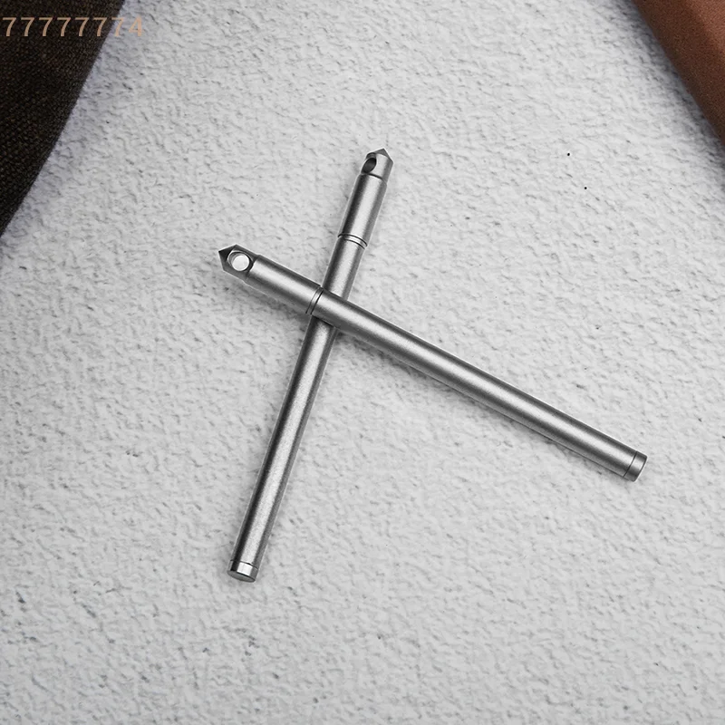 

Мини-портативная титановая шариковая ручка EDC брелок для выживания на открытом воздухе, кемпинга, пешего туризма