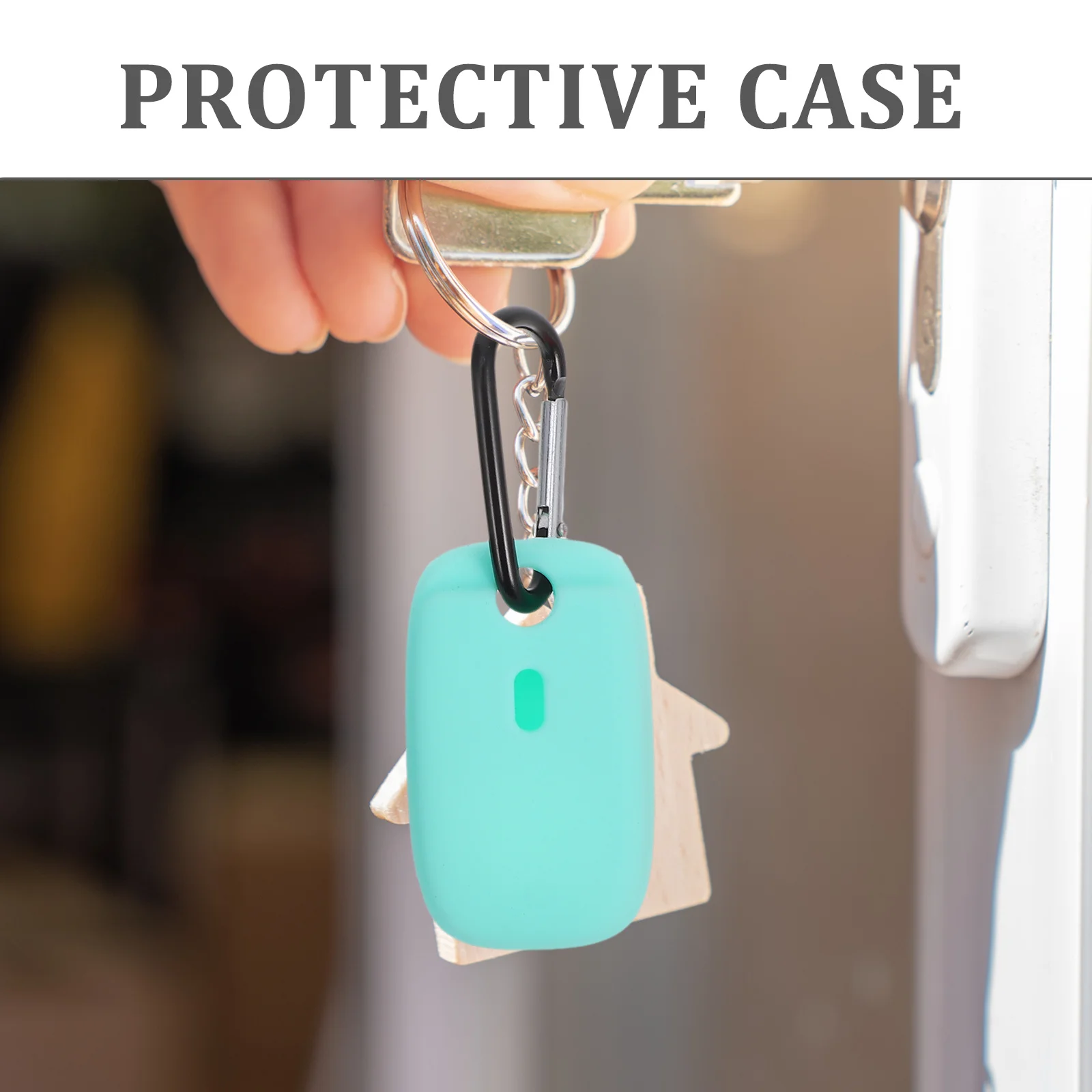 4Pcs Tracker Protective Silicone Covers Premium Cases with Hook Compatible for Tile Pro 2022 Accessories