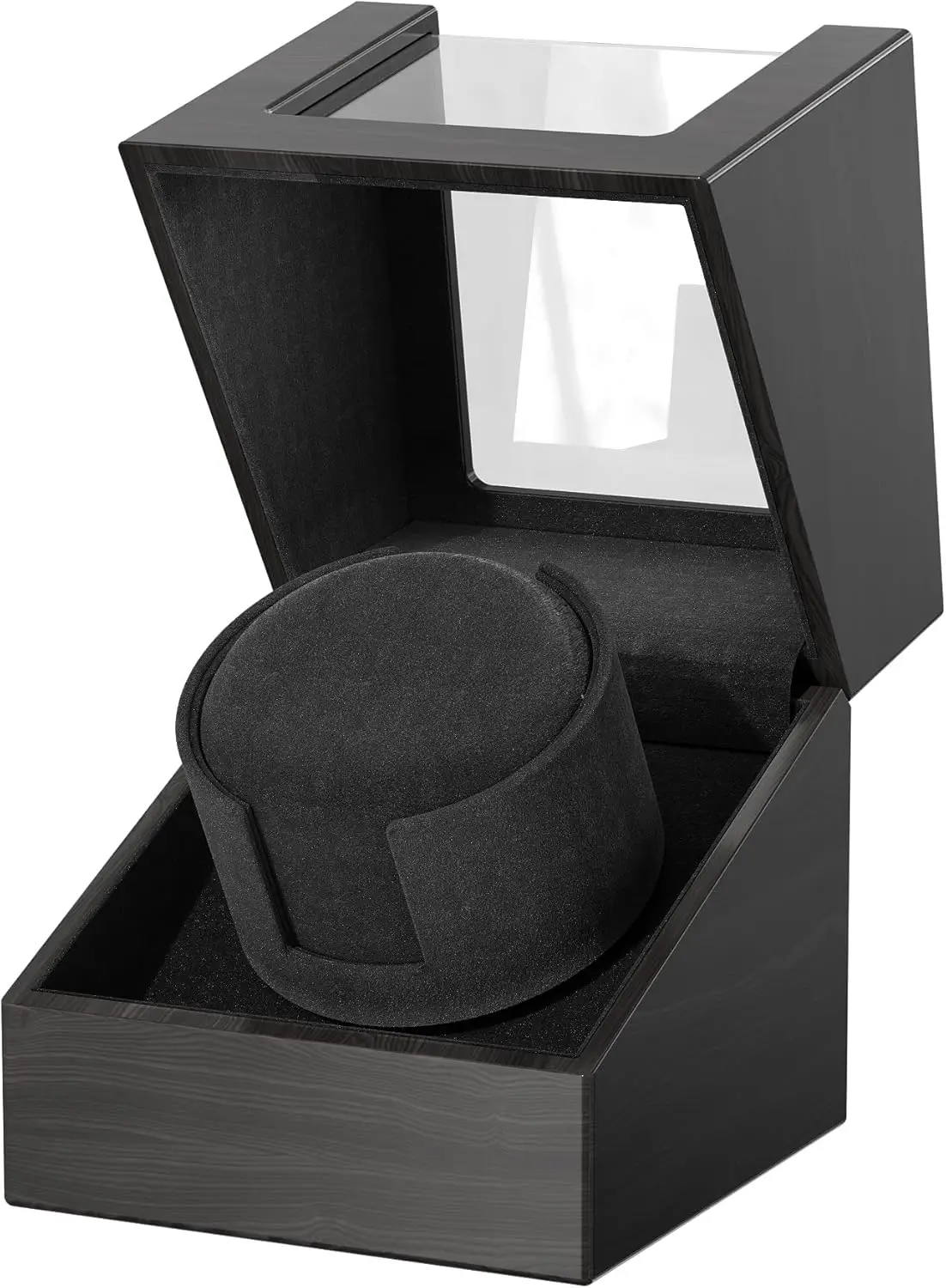 

Ультратихий автоматический механизм для подзавода часов с японским мотором, двумя режимами вращения, питанием от USB/батареек, деревянный корпус