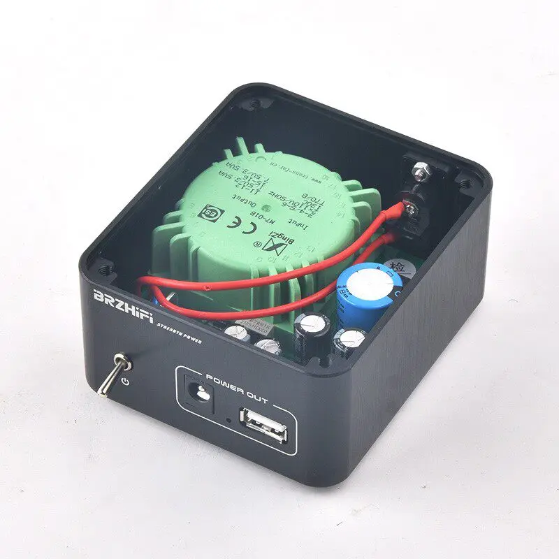 

audiophile-grade 5v 1a linear power supply-original transformer-specifically for upgrading set-top boxes and media players