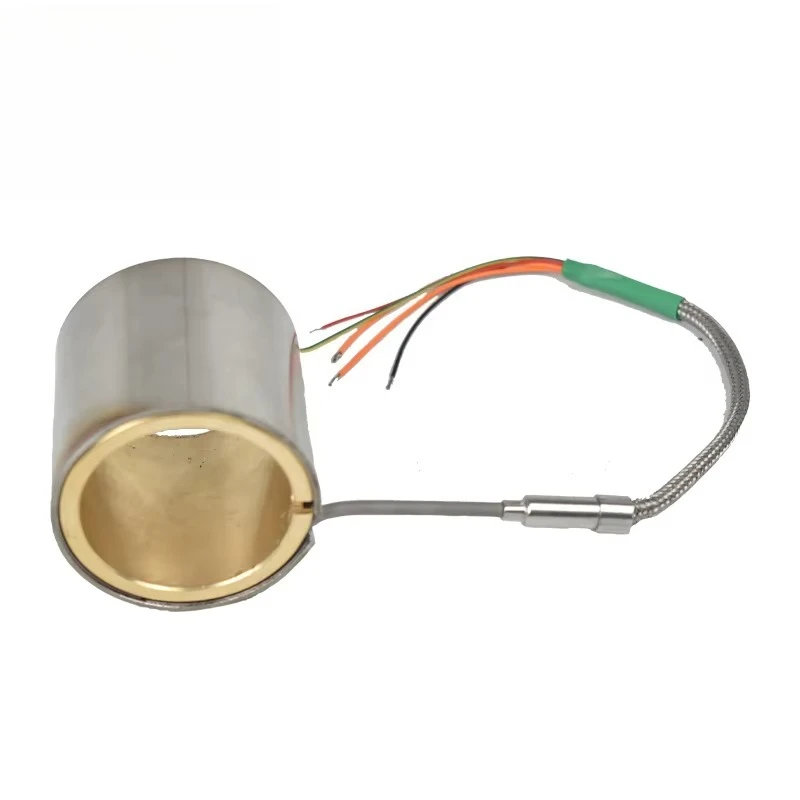 Laiyuan 120V 800W ID50 * 60MM electric sealed tube hot runner coil heater with K type thermocouple