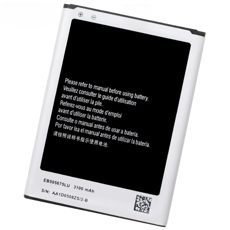 Brand New EB595675LU 3100mAh High Quality Mobile Phone Replacement Battery For Samsung Galaxy Note II N7100 GT-N7105
