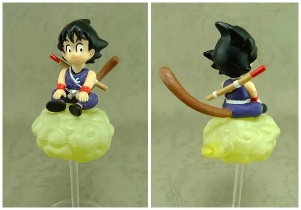 Genuine Action Figure HG Gacha1 Bomb Riding Cloud Son Goku New Rare Out-of-print Model