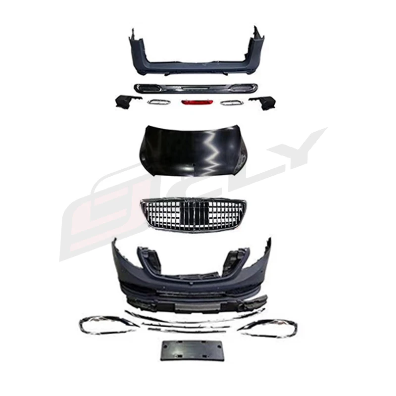 

Benz V-Class/VITO W446/W447 Maybach Style Body Kit - Front Bumper with Grille, Rear Bumper & Diffuser | Limited Upgrade Offer