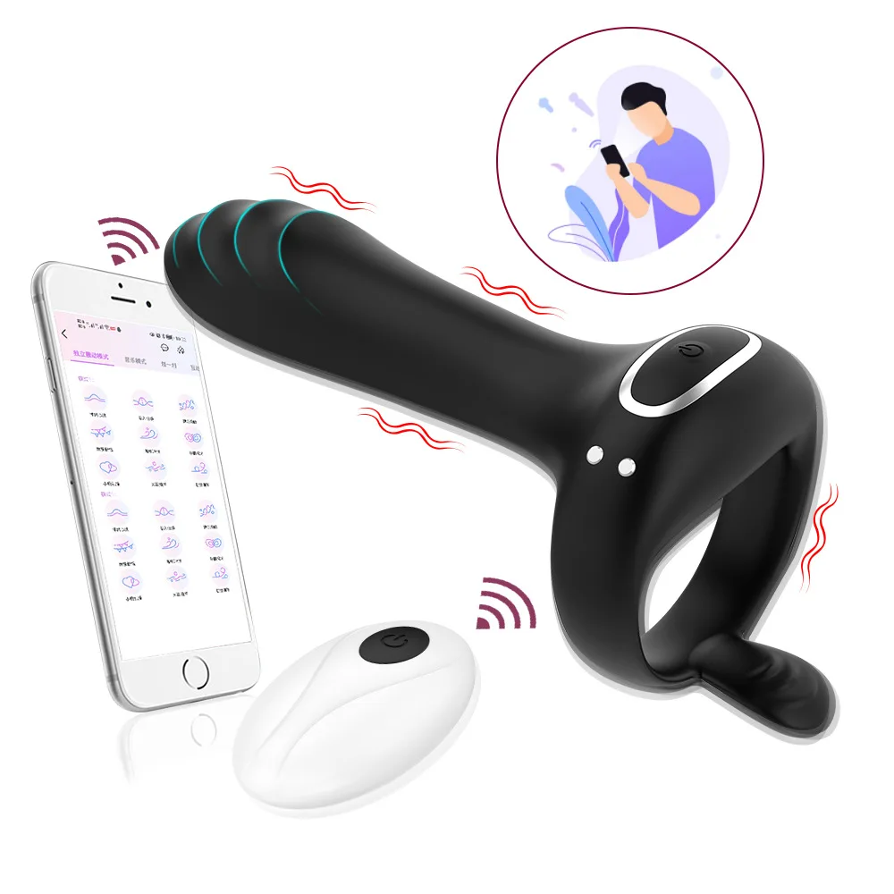 

Power Vibrator Cockring Penis Cock Ring for Man Delay Ejaculation Sex Toys for Men Couple Semen Lock Ring Toys for Adults Sextoy