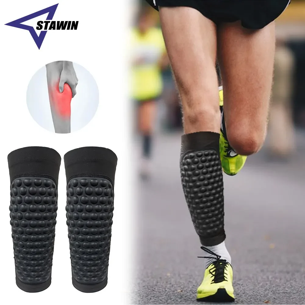 

1Pair Soccer Shin Guards, Football Shin Pads Socks with Foam, Calf Compression Sleeve Pads Calf Protective Gear Soccer Equipment