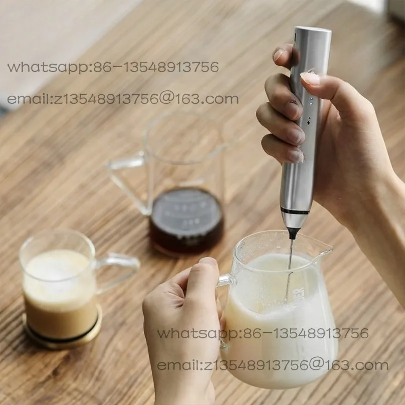 Coffee Latte Automatic Milk Foamer Handheld Foaming Egg White Mixer