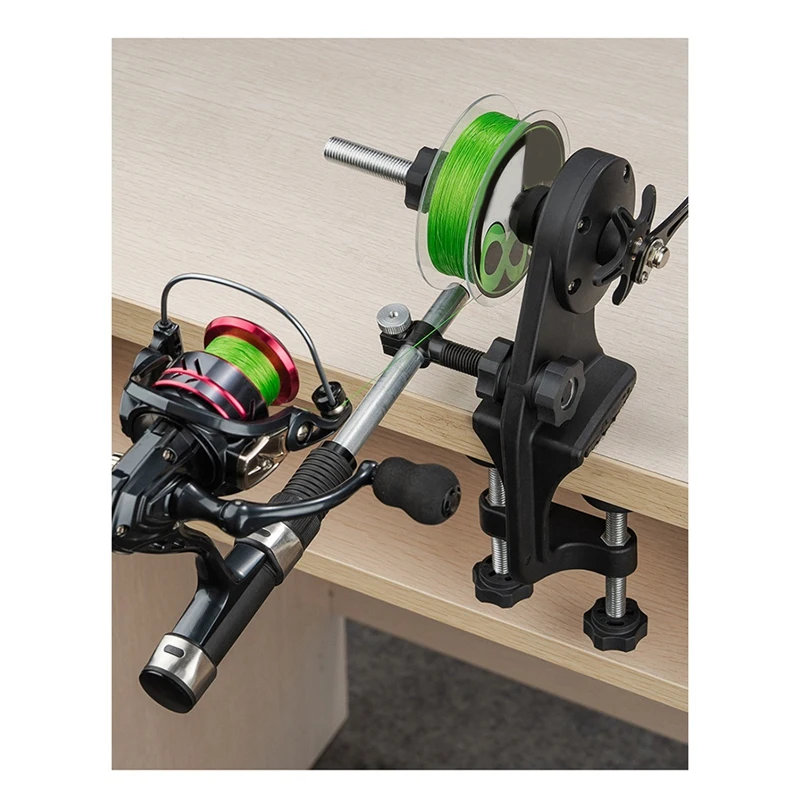 

DIF-hsUpgrades Fishing Line Winder Spooler Line Winder Spinning Baitcasting Reel Fishing Tool