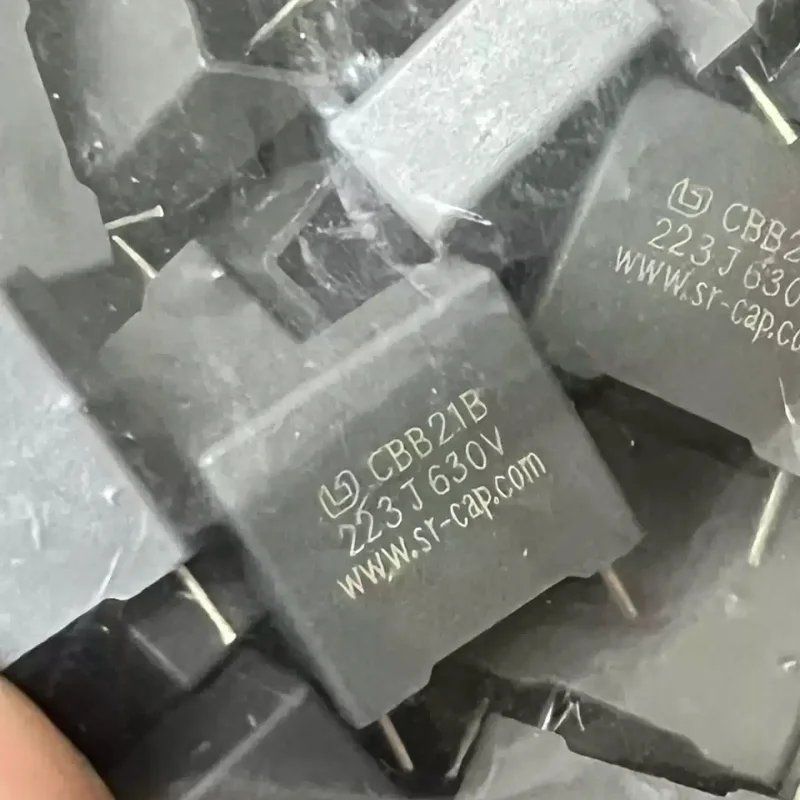 5-100pcs metalized polypropylene film capacitor CBB21B 223J 630V 22nF 0.022uF with a pin spacing of 10mm